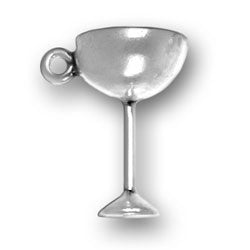 Cocktail Glass Charm