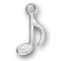 Musical 8th Note Charm