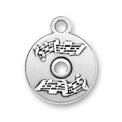 CD with Music Score Charm