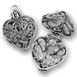 Moveable Gem of My Heart Charm