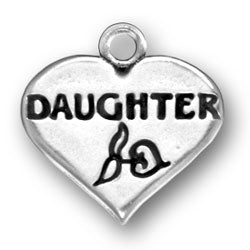 Daughter Heart Charm