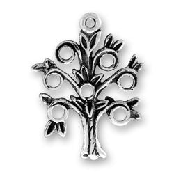 Flat Family Tree Charm