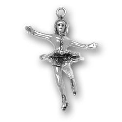 Ice Skater Charm