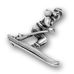 Skier Charm