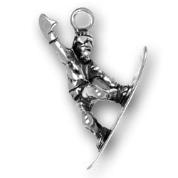 Snowboarder Charm