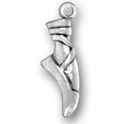 Ballerina Shoe and Foot Charm