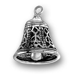 Moveable Filigree Bell Charm