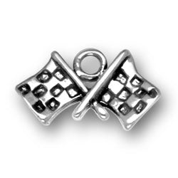 Checkered Flags Charm