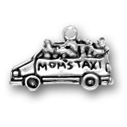 Mom's Taxi Charm