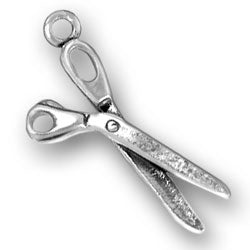 Scissors Charm
