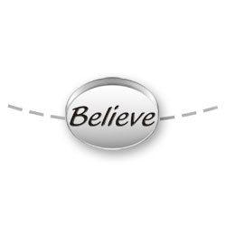 Believe Message Bead