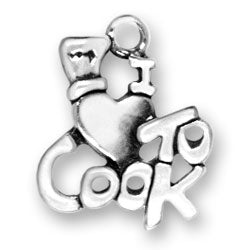 I Heart To Cook Charm