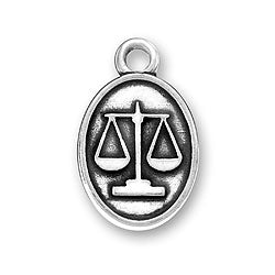 Scales of Justice Charm