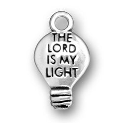 The Lord Is My Light Charm