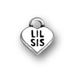 Lil Sis in Heart Charm