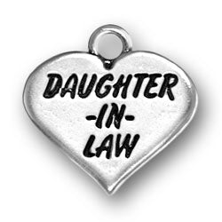 Daughter-In-Law Heart Charm