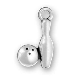 Bowling Pin and Ball Charm
