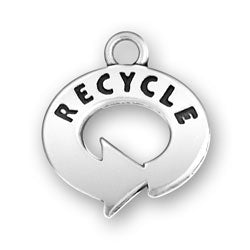 Recycle Symbol Charm