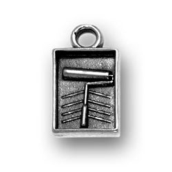 Paint Roller and Pan Charm
