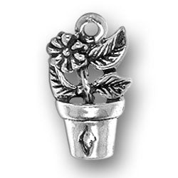 Flower in Pot Charm