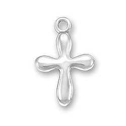 Rounded Cross Charm