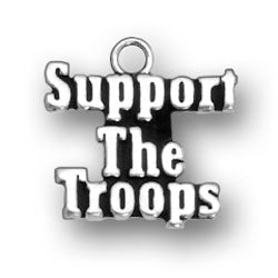 Support The Troops Charm
