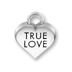 True Love Heart Charm