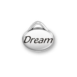 Dream Oval Message Charm