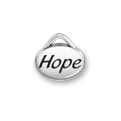 Hope Oval Message Charm