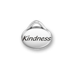 Kindness Oval Message Charm