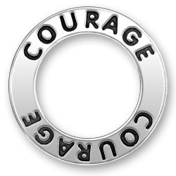 Courage Message Ring