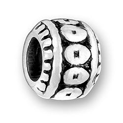 Luv Link Flat Circular Design Bead