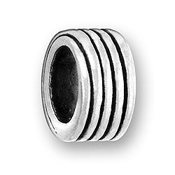 Luv Link Bead with Lines