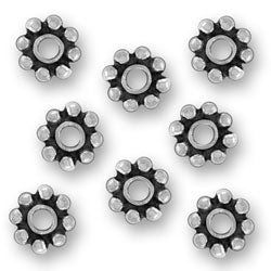 4mm Bali Style Spacer Beads