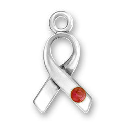 Ribbon with Red Crystal