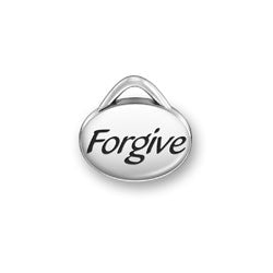 Forgive Oval Message Charm