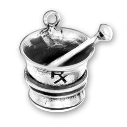 RX Mortar and Pestle Charm