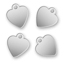 Laser Engraved Stainless Steel Jewelry Tags
