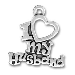 I Love My Husband Charm