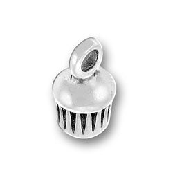 Small 3-D Cupcake Charm