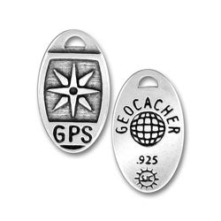 Geocaching GPS Charm