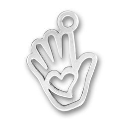 Love in Hand Charm
