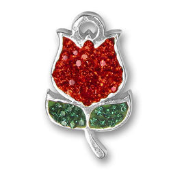 Red Tulip Charm