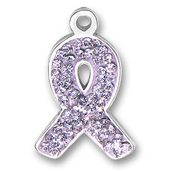 Lavender Ribbon Charm