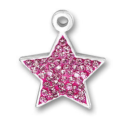 Pink Star Charm