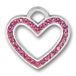 Pink Heart Charm
