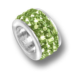 Peridot Crystal Bead