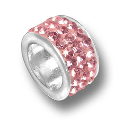 Rose Crystal Bead
