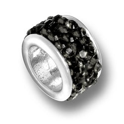 Black Crystal Bead