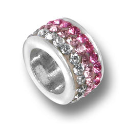 Pink Fade Crystal Bead